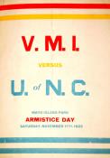 1922 VMI-UNC Program