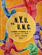 1938-10-15 UNC-NYU Game Program