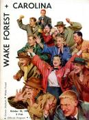 1953-10-10 UNC-Wake Forest Program