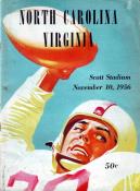 1956-11-10 UNC-Virginia Game Program