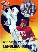 1957-10-05 UNC-Navy Game Program