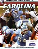 2007-09-15 UNC-Virginia Game Program