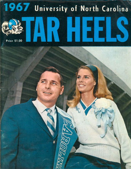 1967 UNC Football Media Guide