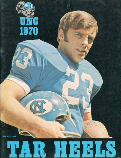 1970 UNC Football Media Guide