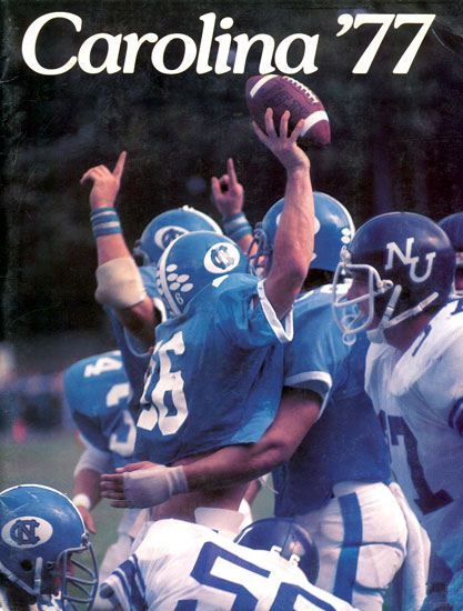 1977 UNC Football Media Guide