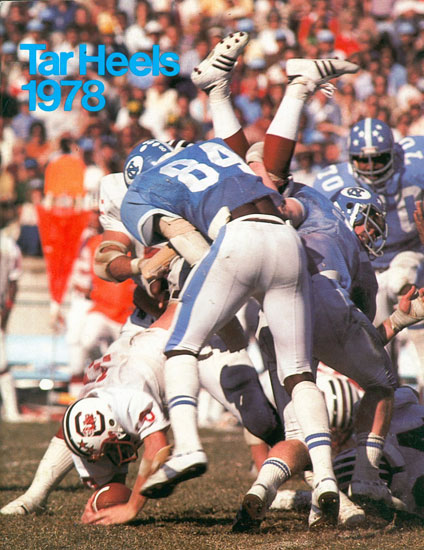 1978 UNC Football Media Guide