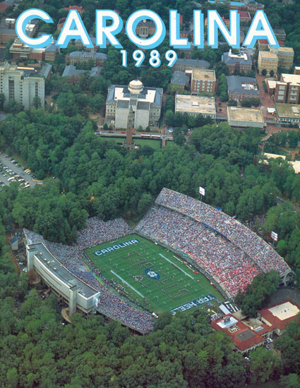 1989 UNC Football Media Guide