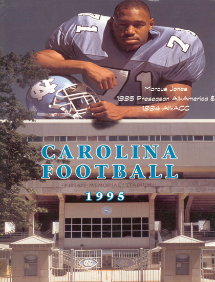 1995 UNC Football Media Guide