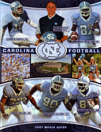 2007 UNC Football Media Guide