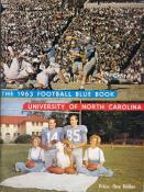 1963 UNC Football Media Guide