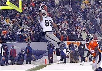 Ronald Curry One-Handed Catch