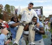 John Bunting Carried Off Field