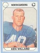 Ken Willard Autographed Card