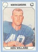 Ken Willard Autographed Card