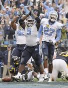 UNC Defense Stops Noel Devine for Safety