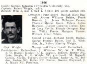 1896 UNC Football Roster