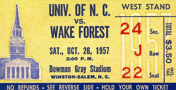 1957Wake stub