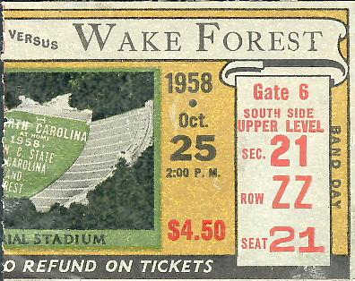 1958WakeForest stub