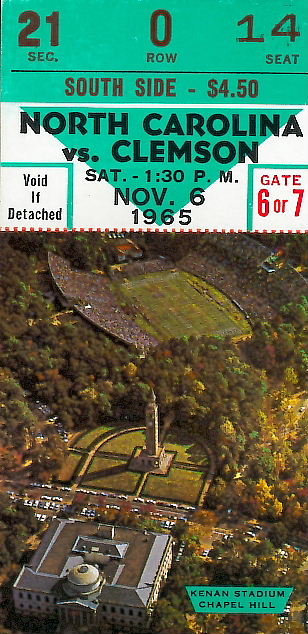 1965Clemson stub