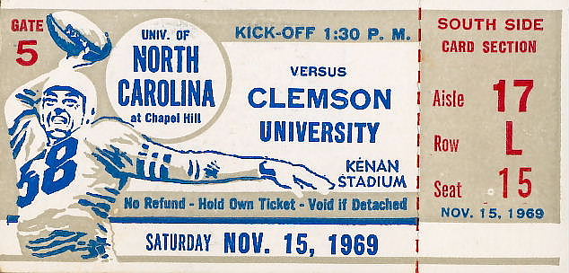 1969Clemson stub