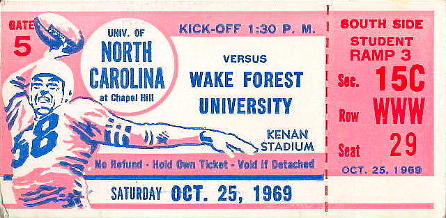 1969WakeForest stub