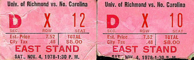 1978Richmond stubs