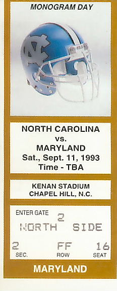 1993Maryland stub