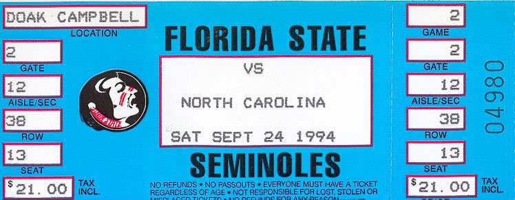 1994FloridaSt stub