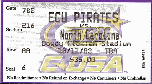 2003ECU stub