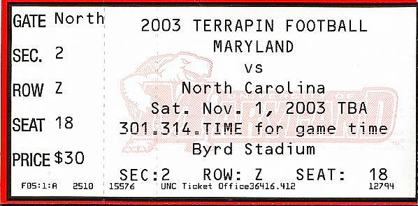 2003Maryland stub