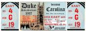 1937-11-13 Duke-UNC Ticket