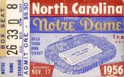 1956NotreDame stub