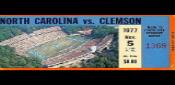 1977Clemson stub