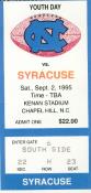 1995Syracuse stub