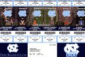 2007 UNC Football Season Tickets