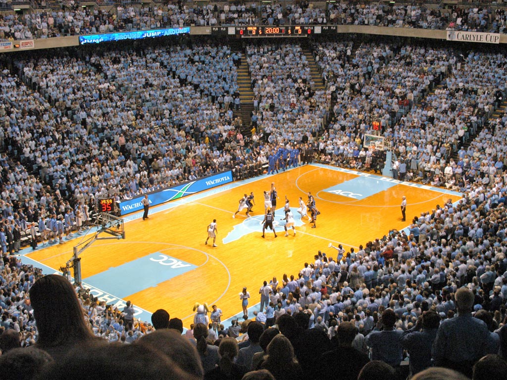 UNC-Duke Tipoff Wallpaper