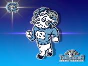 UNC Strutting Ram Wallpaper